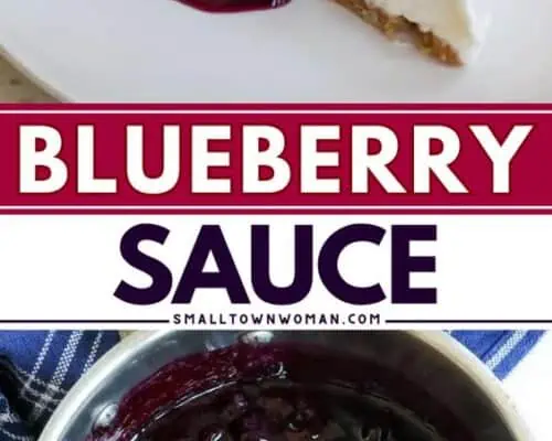 Homemade Blueberry Sauce