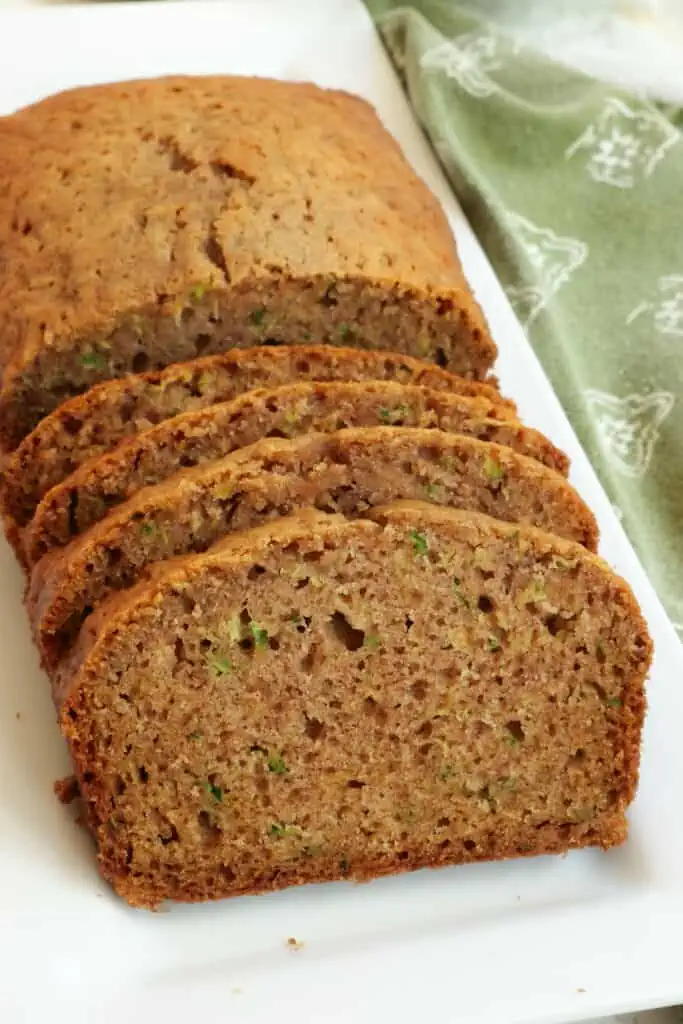 A delicious moist and easy zucchini loaf. 