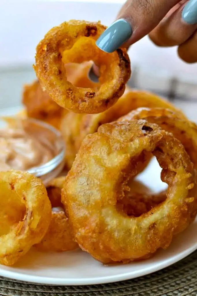 How to Make Beer Battered Onion Rings