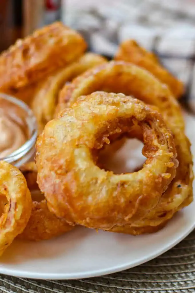 Baked Vegan Onion Rings (Gluten-Free Recipe) - Elavegan