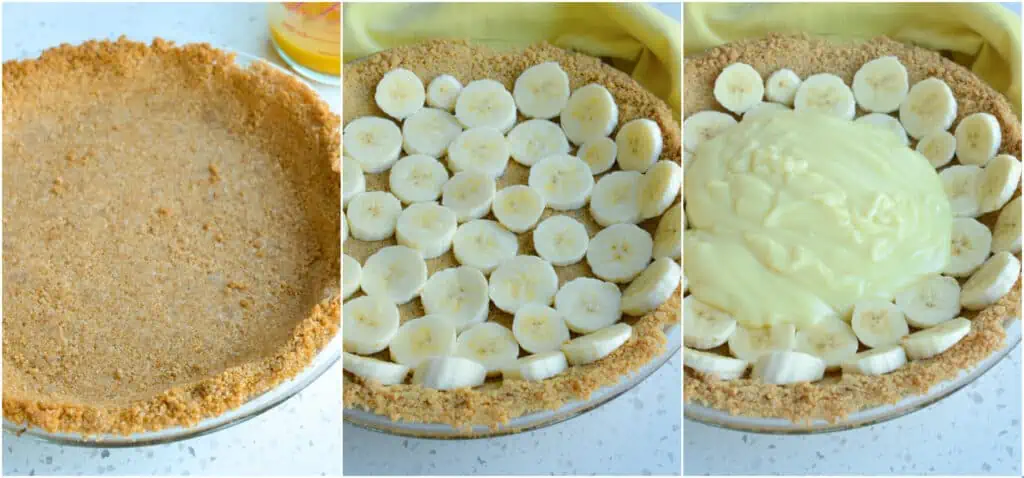 How to make banana cream pie