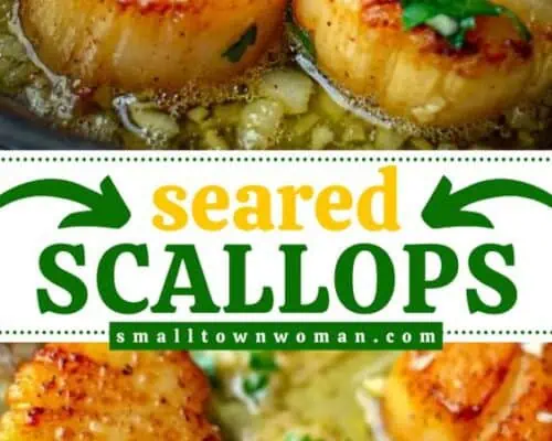 Seared Lemon Butter Sccallops