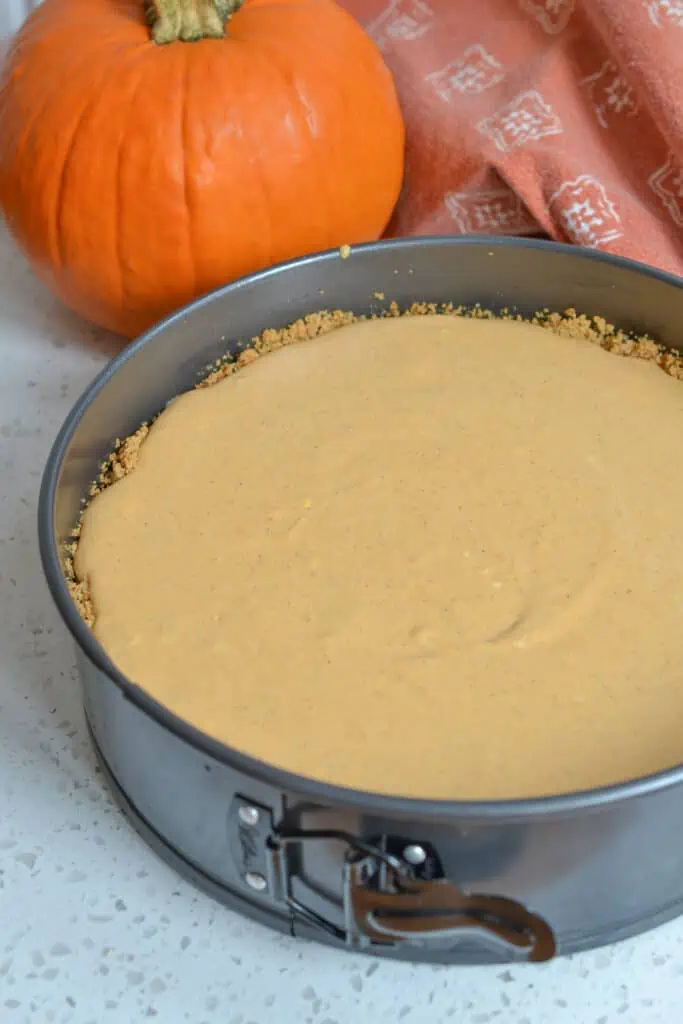 How to make pumkin cheesecake