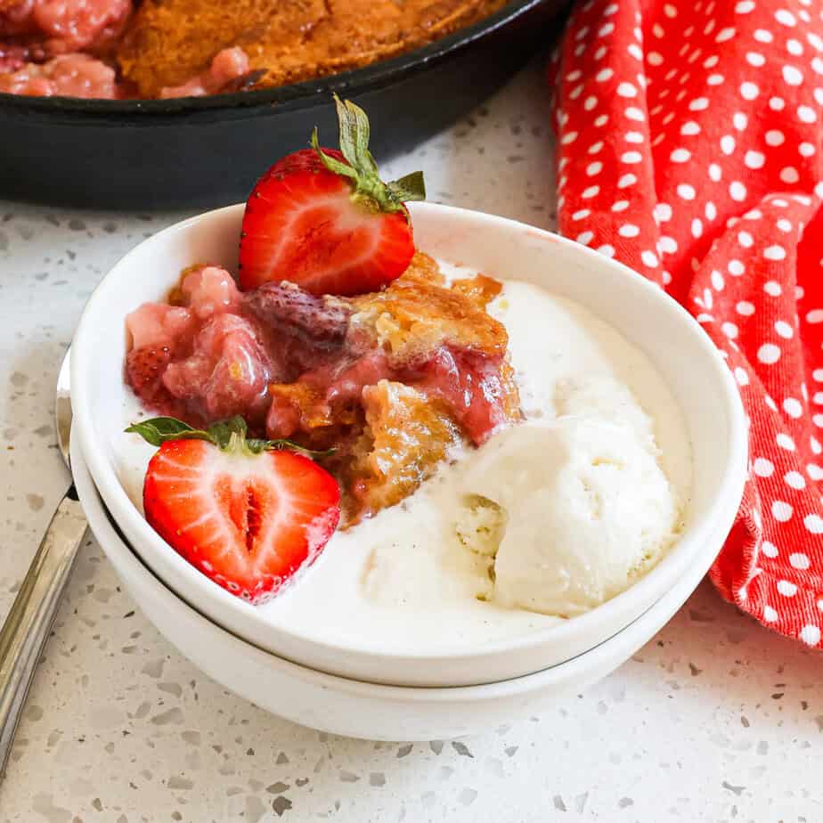 Strawberry Cobbler