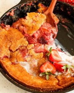 Strawberry Cobbler
