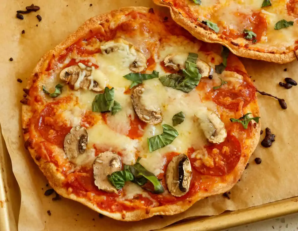 Tortilla Pizza - Small Town Woman