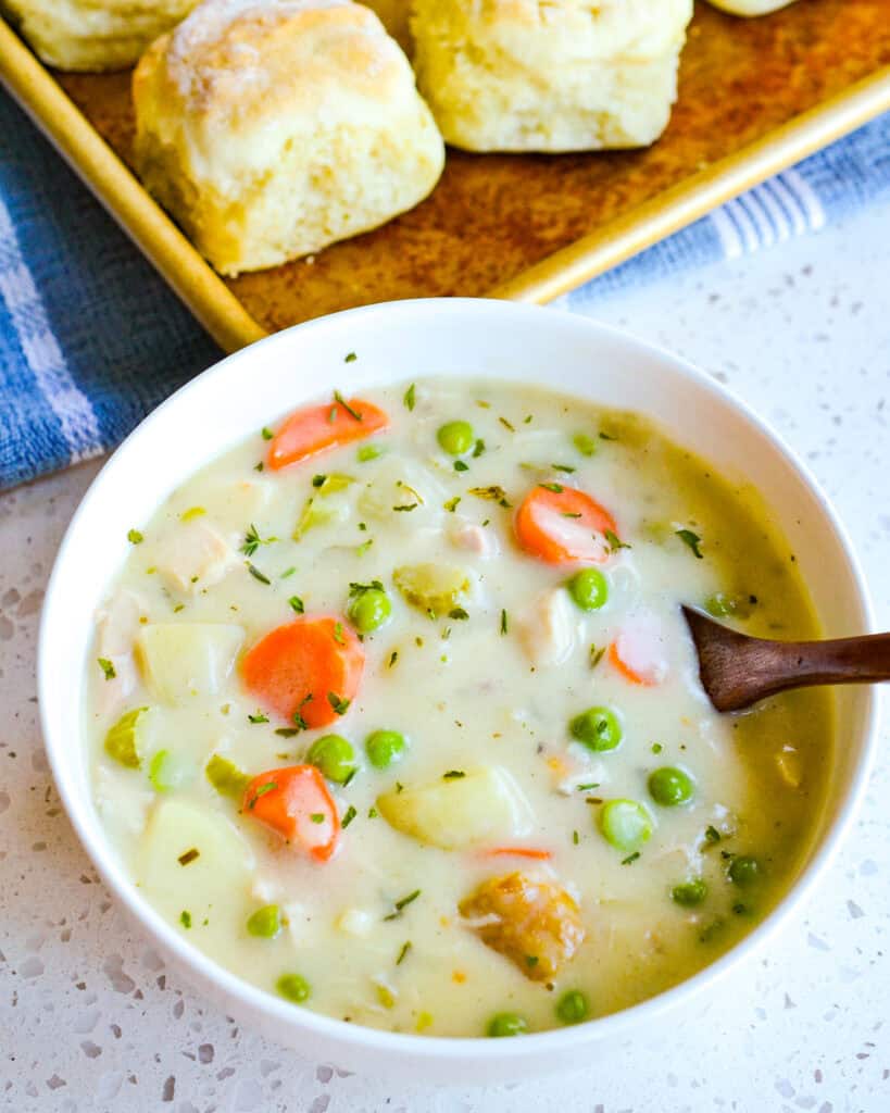 Chicken Pot Pie Soup