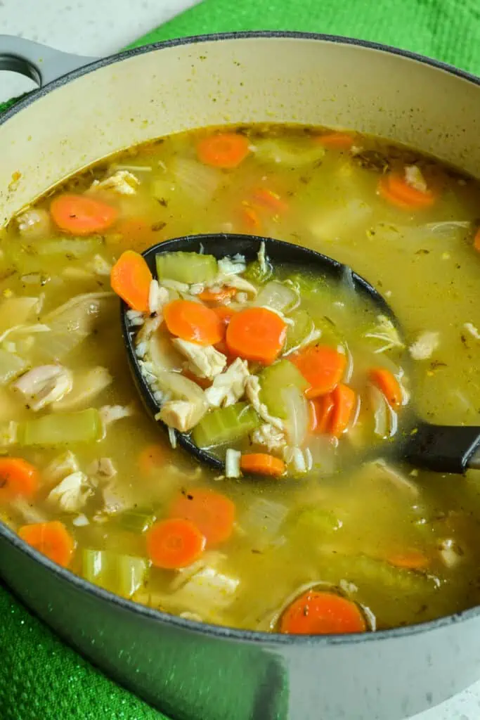 This simple yet filling chicken and rice soup is full of wholesome ingredients that you can feel great about feeding your family. 