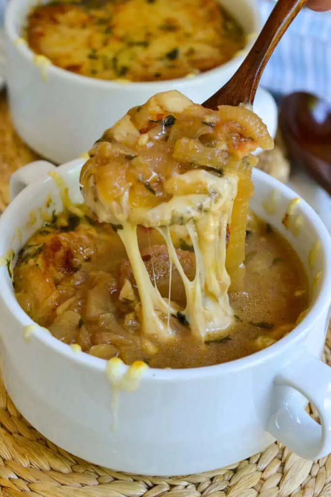 French Onion Soup is the ultimate comfort soup and is so quick and easy to make.