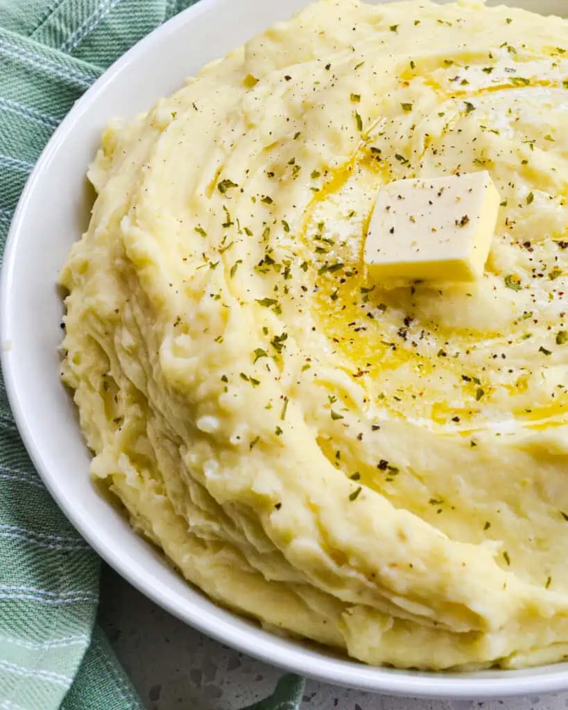 Honest-to-goodness creamy Instant Pot Mashed Potatoes made with sweet cream butter and whole milk.
