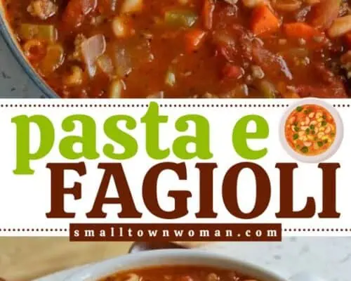 Pasta e Fagioli - Olive Garden Copycat | Small Town Woman