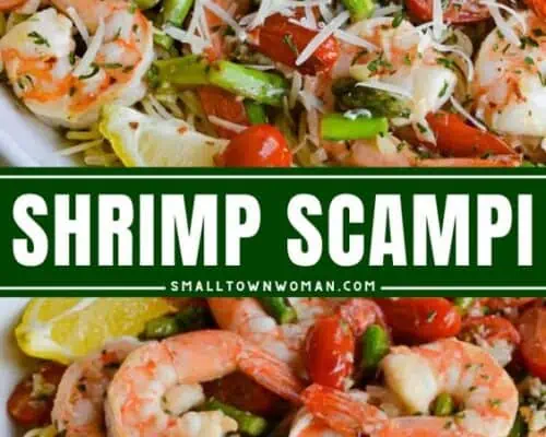 Shrimp Pasta Salad - Small Town Woman