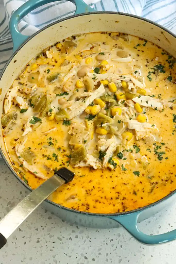 Spicy White Chicken Chili Recipe