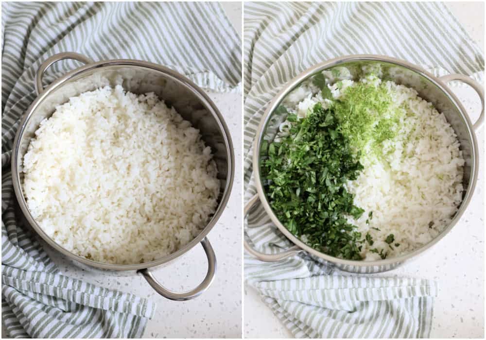 How to make Cilantro Lime Rice