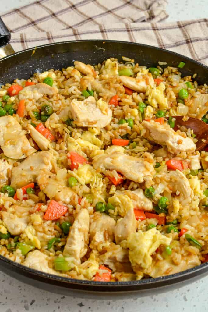 You don't know how good fried rice can be till you make it in your own kitchen. 