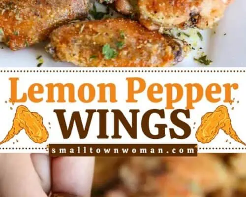 Lemon Pepper Chicken Wings