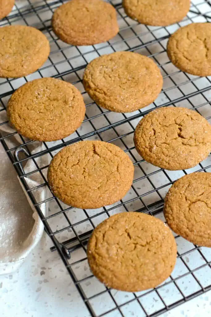 Scrumptious chewy and soft Molasses Cookies with the perfect blend of spices and a slightly chewy texture is the tastiest fall cookie that comes together easily. 