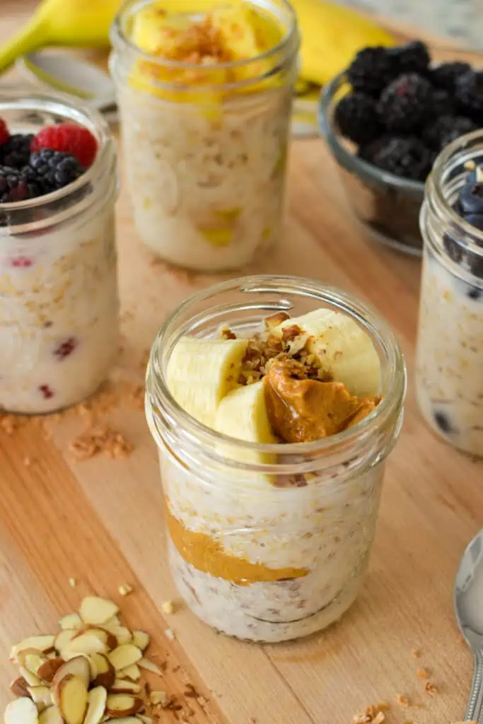 Overnight Steel Cut Oats are a delicious healthy, make-ahead breakfast.