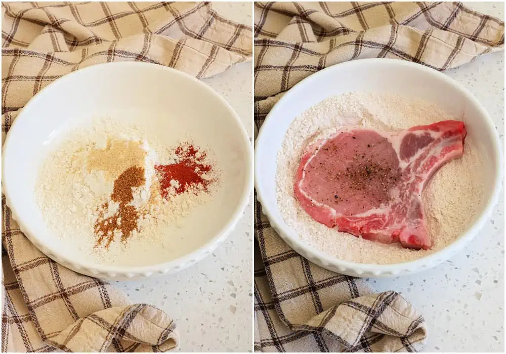 How to make fried pork chops