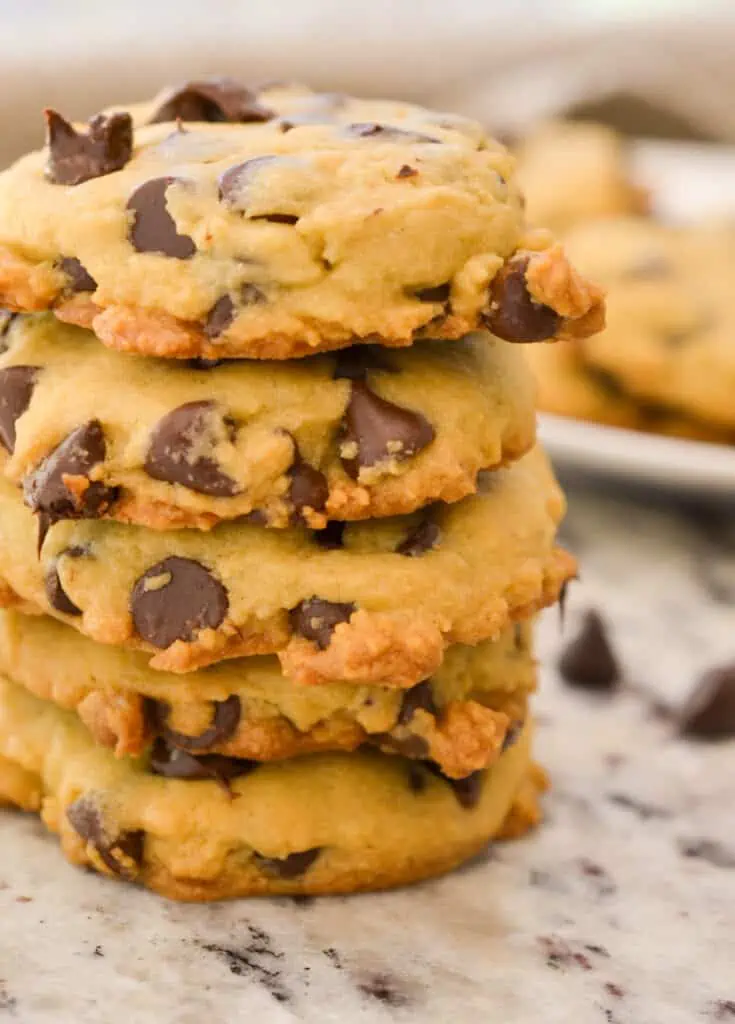 Chocolate Chip Pudding Cookies are sweet and soft cookies made with a secret ingredient: vanilla pudding