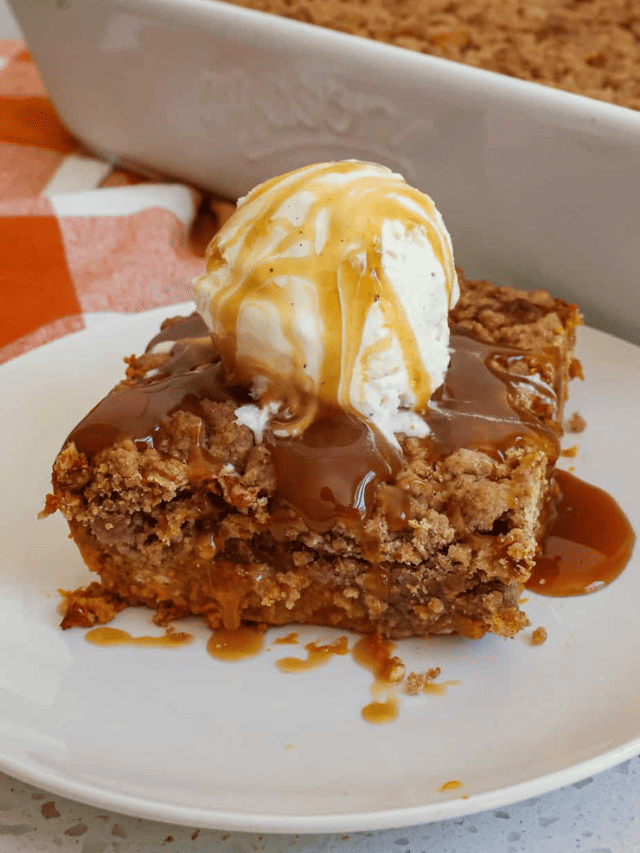 Pumpkin Dump Cake