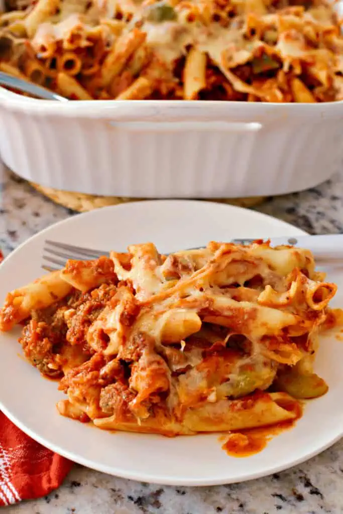 How to make Baked Mostaccioli