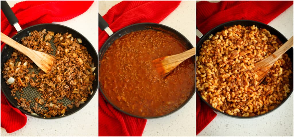 How to make beefaroni