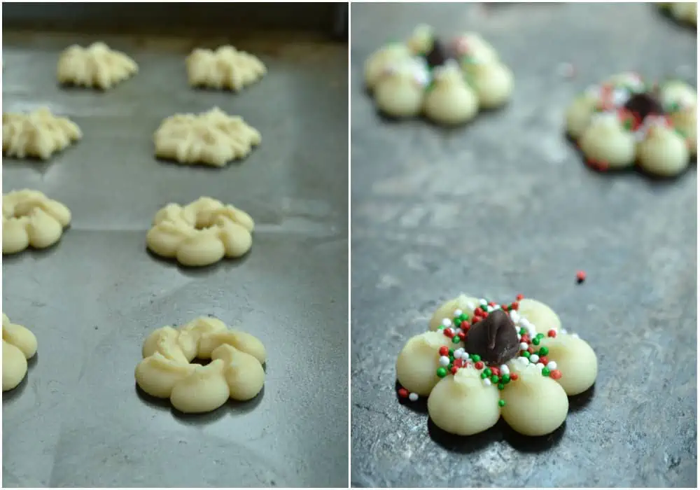 Spritz Cookies are delicious, quick, easy and so fun to decorate.
