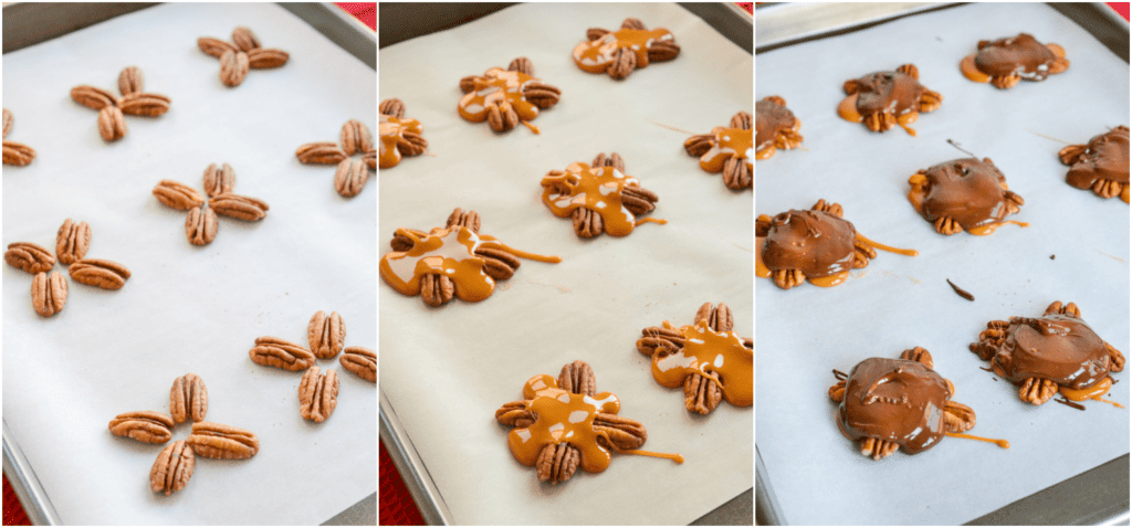 Turtle Chocolate Candy How to make chocolate turtles