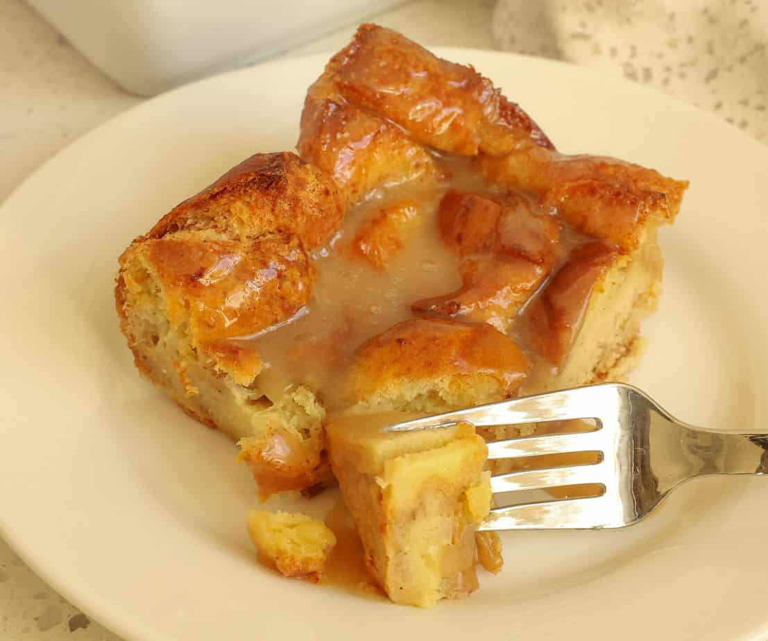 Bread Pudding with Vanilla Sauce