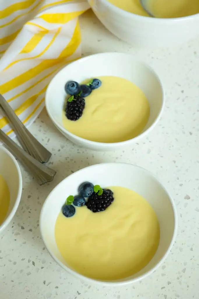 Smooth and rich homemade Vanilla Custard is quick and easy to make right on your stovetop with eight simple ingredients.