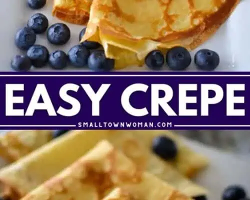 Easy Crepes Recipe (Blender) - Spend With Pennies