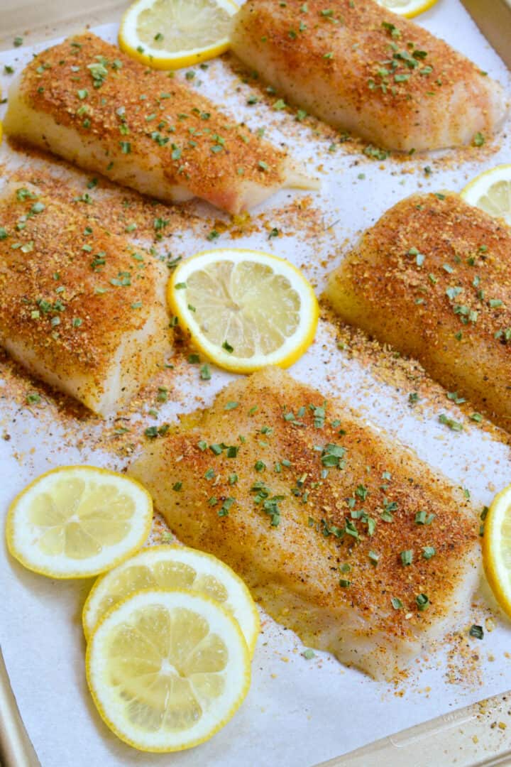 Small Lean Cod Easy Baked Cod with Lemon Pepper