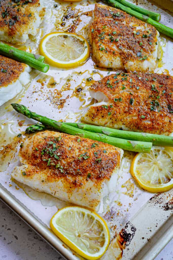 Easy Baked Cod with Lemon Pepper