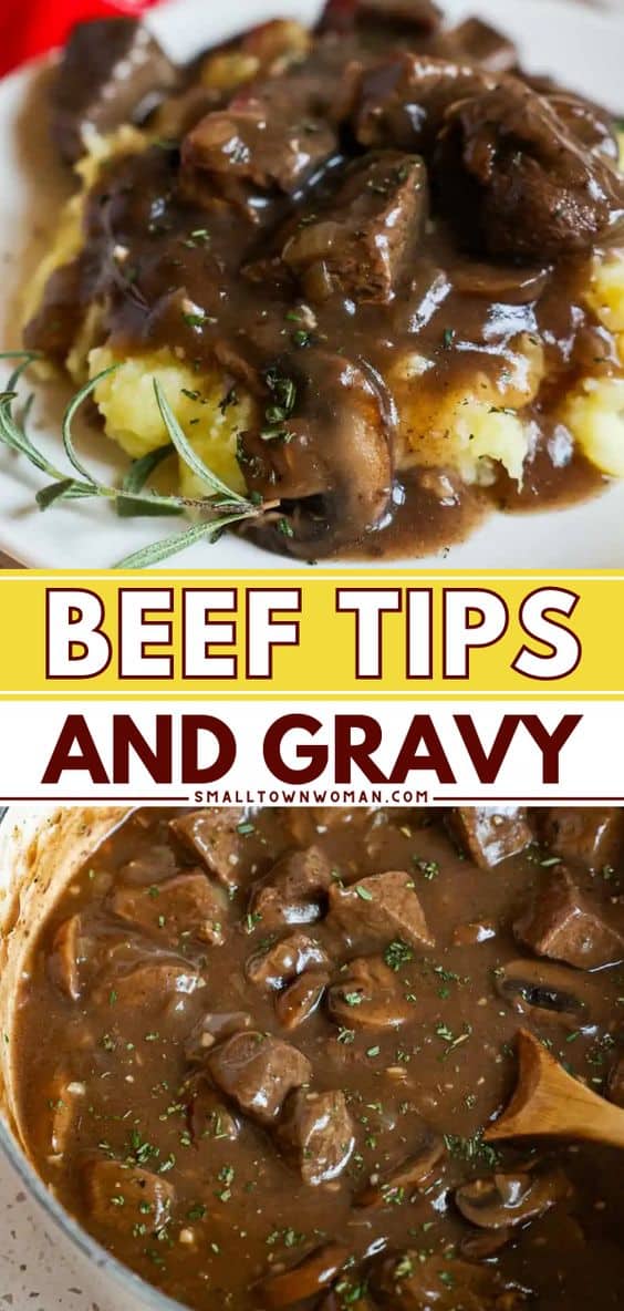 Beef Tips and Gravy