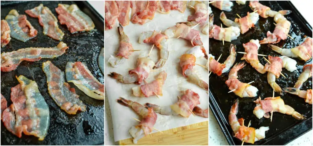 How to make bacon wrapped shrimp