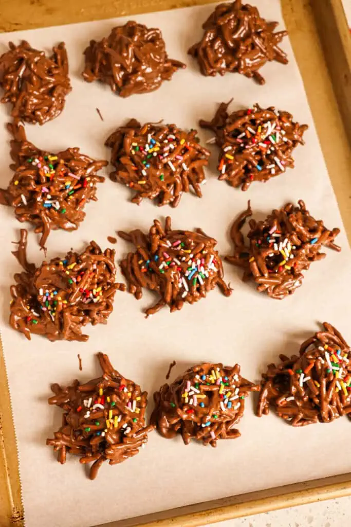 Haystack Cookies are always a hit with friends and family, and they stay fresh for days. 