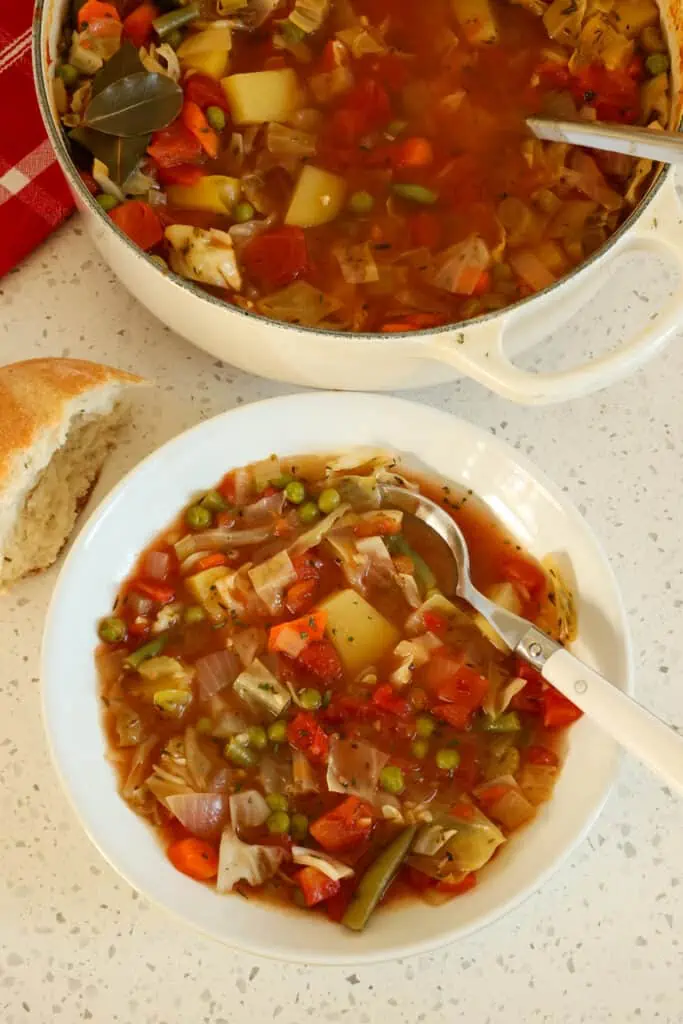 This easy and delectable Vegetable Soup is a wholesome nutritional meal that you can pull together in about forty minutes. 