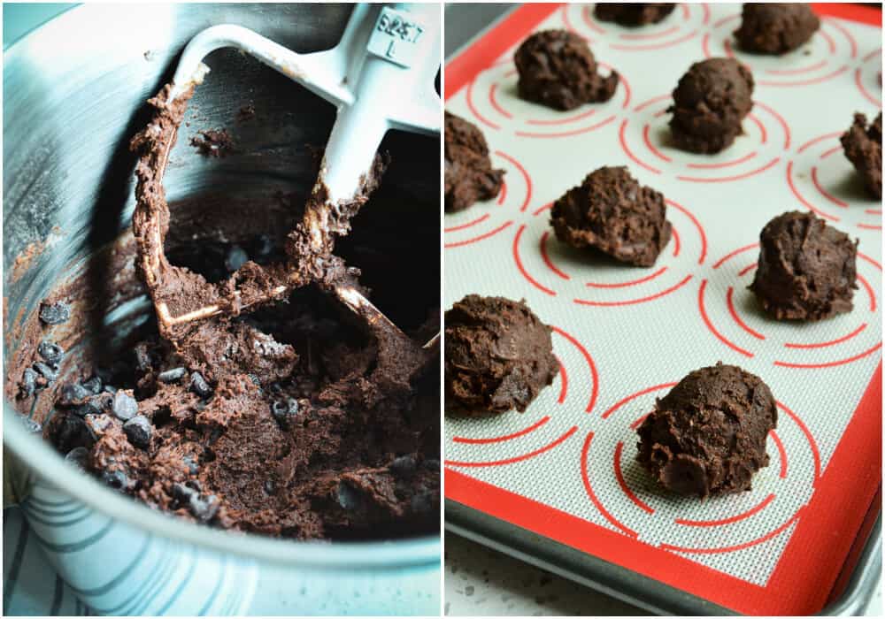 How to make Double Chocolate Chip Cookies