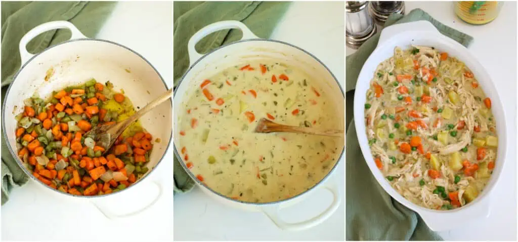 How to make chicken pot pie casserole