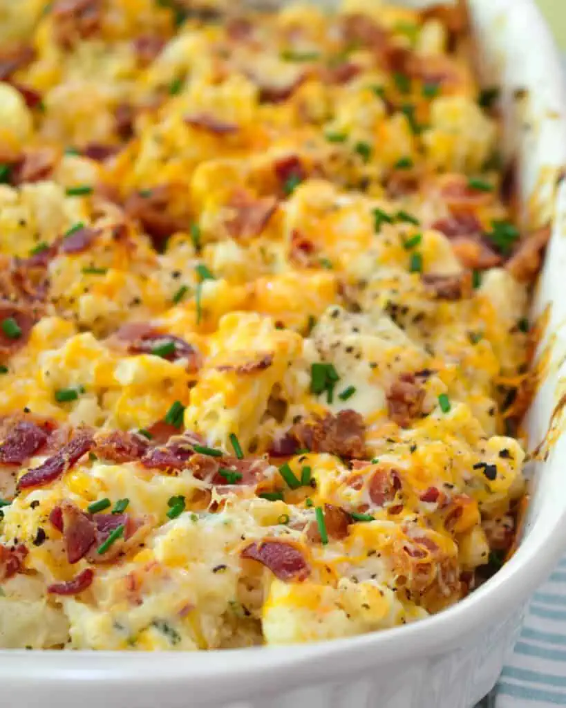 Cauliflower Casserole Recipe (Low Carb)