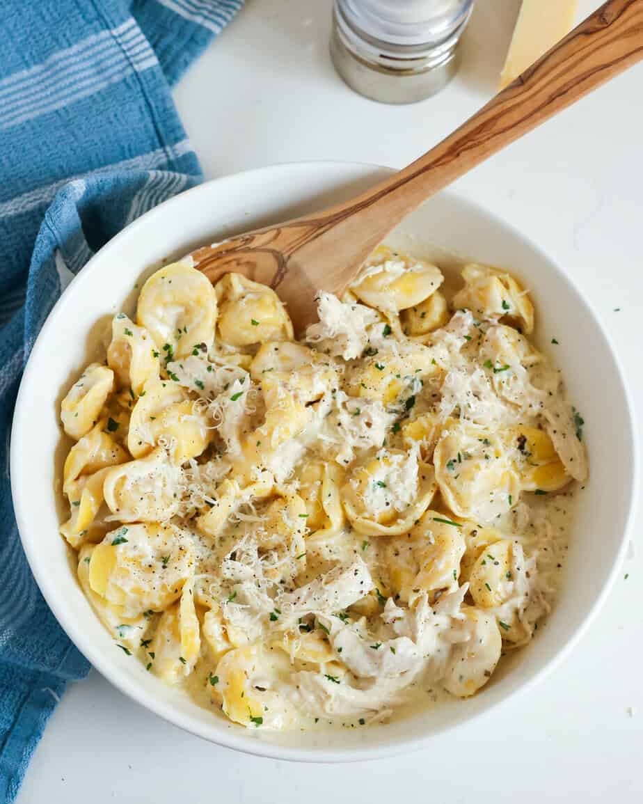Chicken Tortellini Alfredo