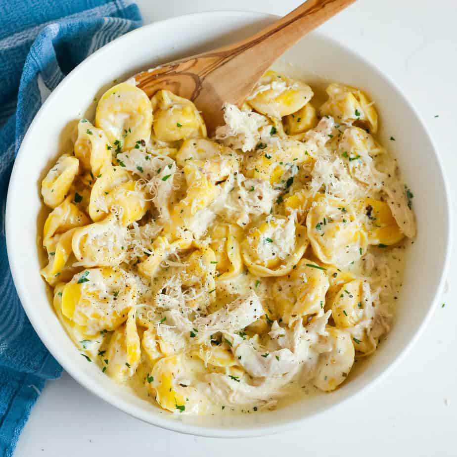 Chicken Tortellini Alfredo