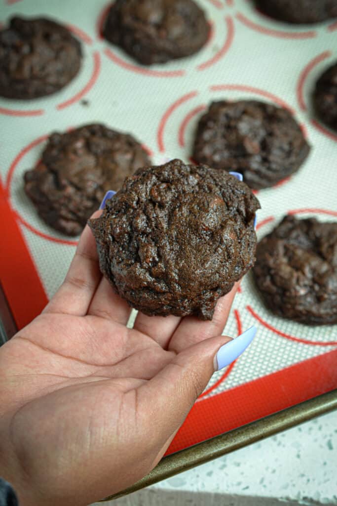 These Double Chocolate Chip Cookies are the ultimate chocolate lovers dream come true. 