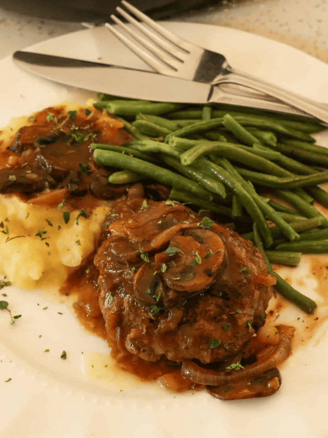 Hamburger Steak And Gravy Small Town Woman