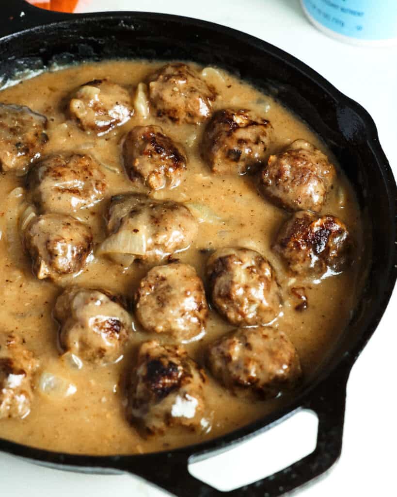 Meatballs and Gravy