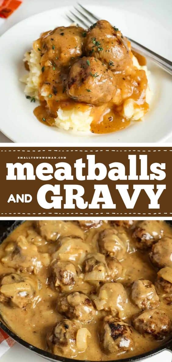 Meatballs and Gravy - Small Town Woman