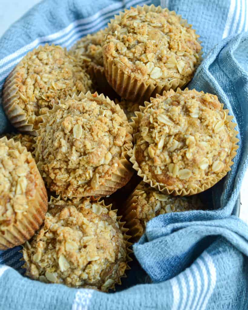 Oatmeal Muffins are quick and easy to mix with excellent flavor and texture from the oatmeal. 