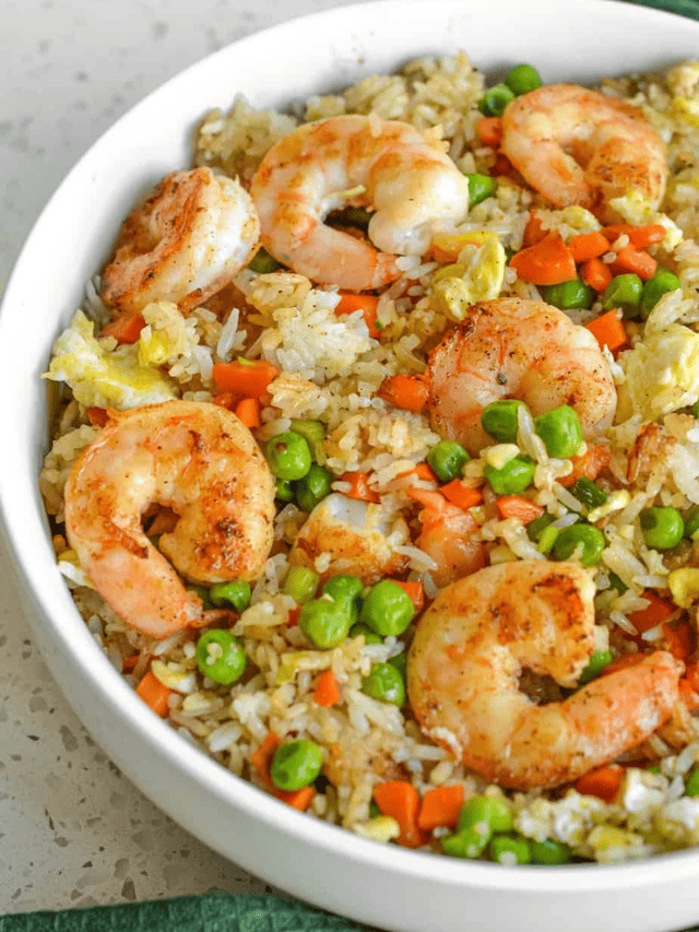 Shrimp Fried Rice - Small Town Woman