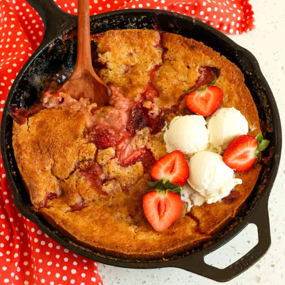 Strawberry Cobbler